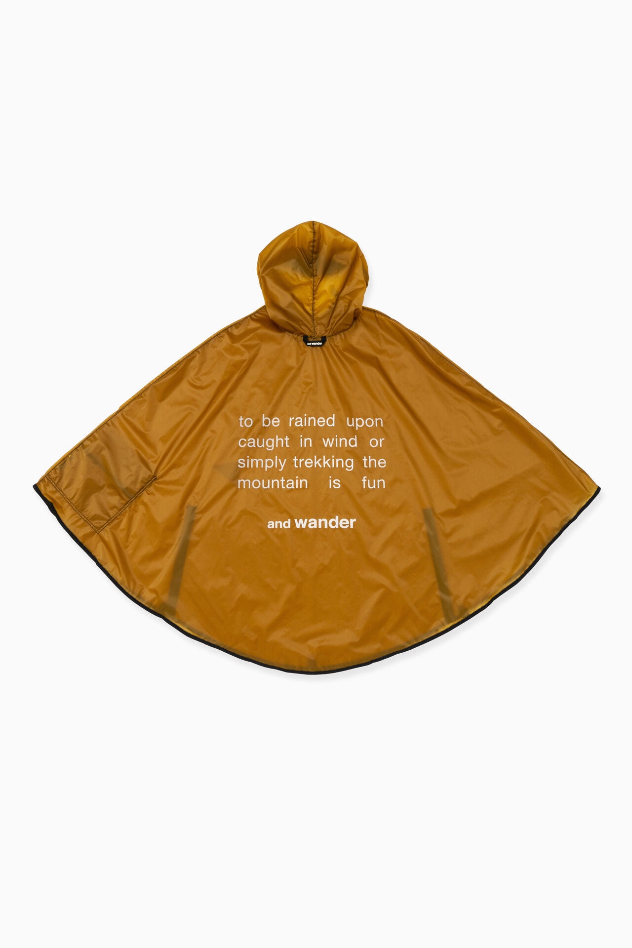 sil poncho | outerwear | and wander ONLINE STORE