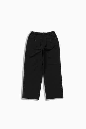 plain wide stretch pants