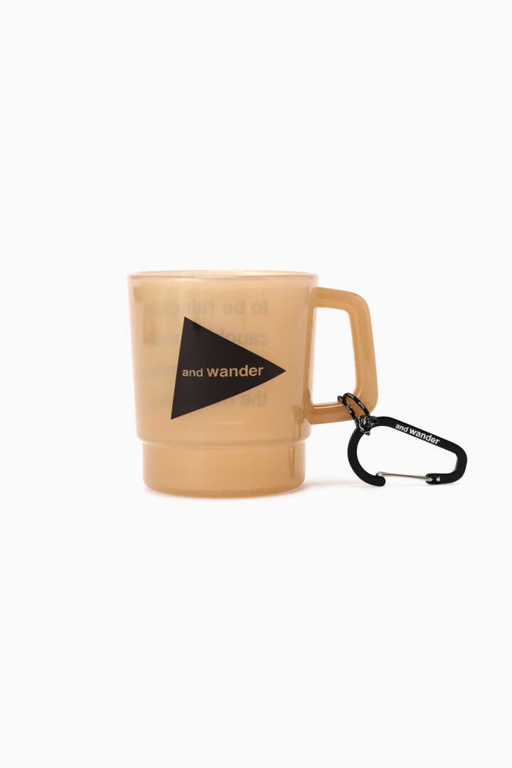 and wander logo PP mug