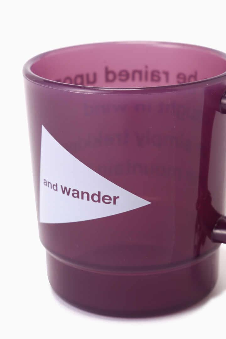 and wander logo PP mug