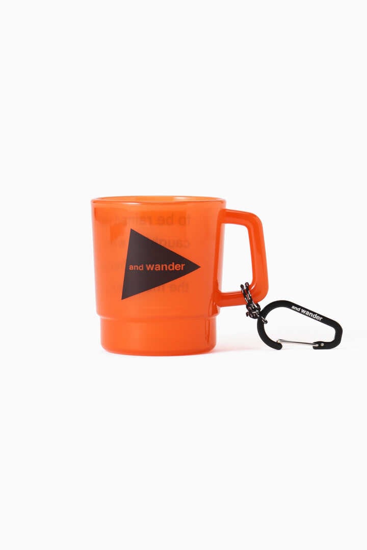 and wander logo PP mug