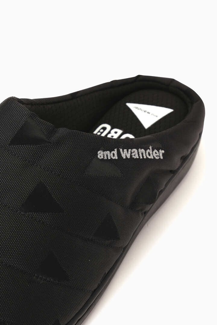 SUBU × and wander triangle JQ permanent sandal