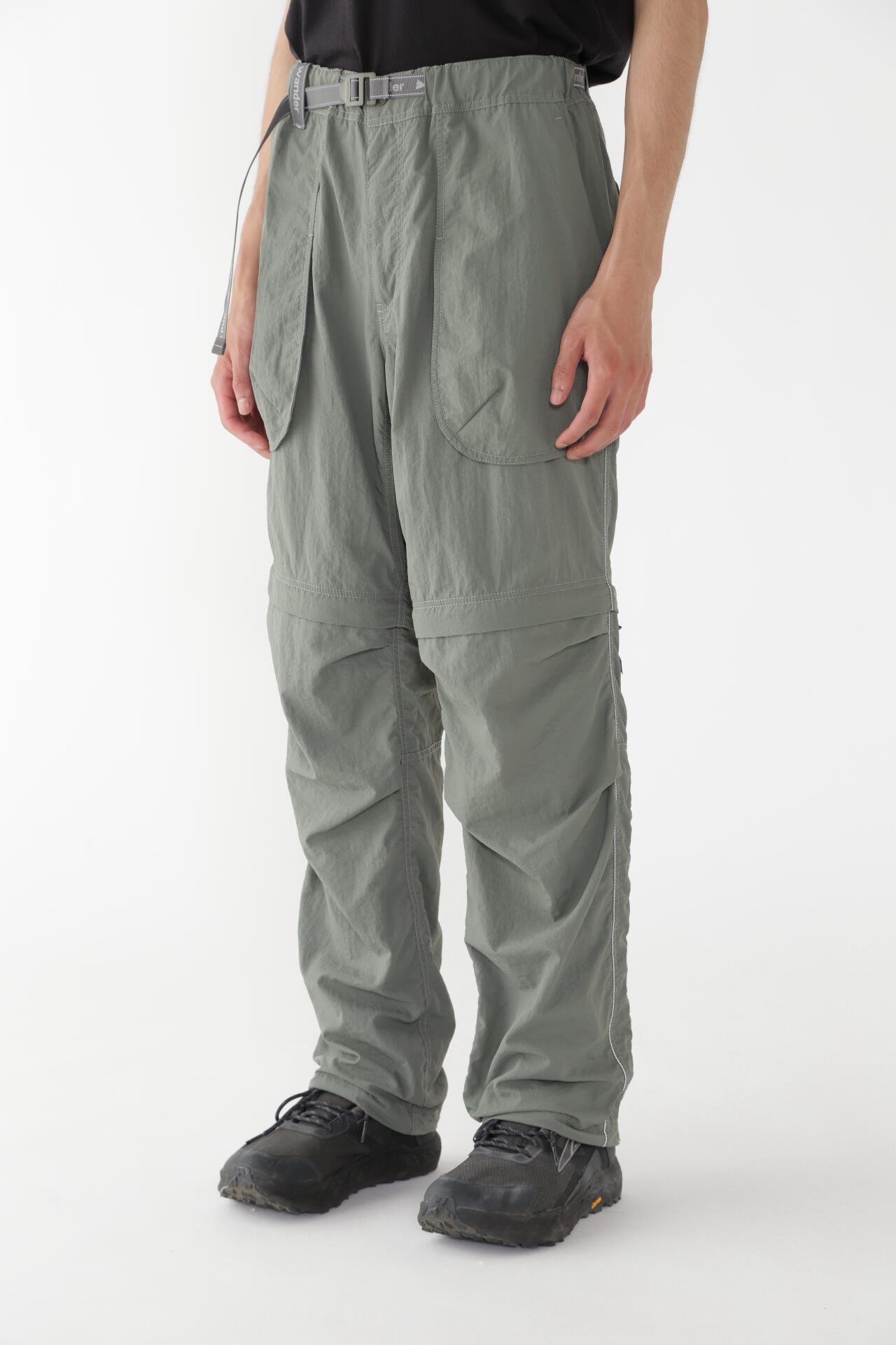 Ny taffeta hiker 2way pants