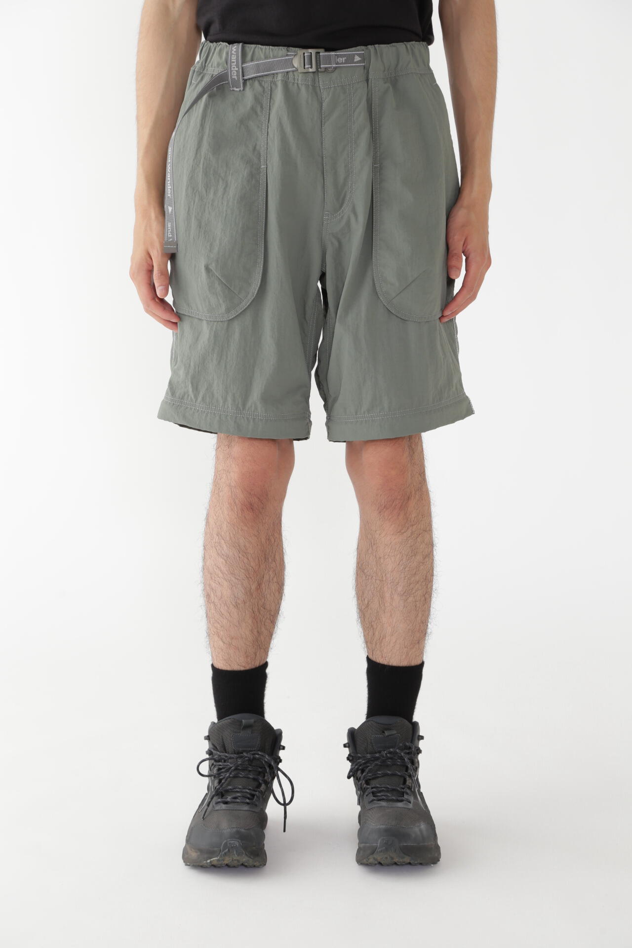 Ny taffeta hiker 2way pants