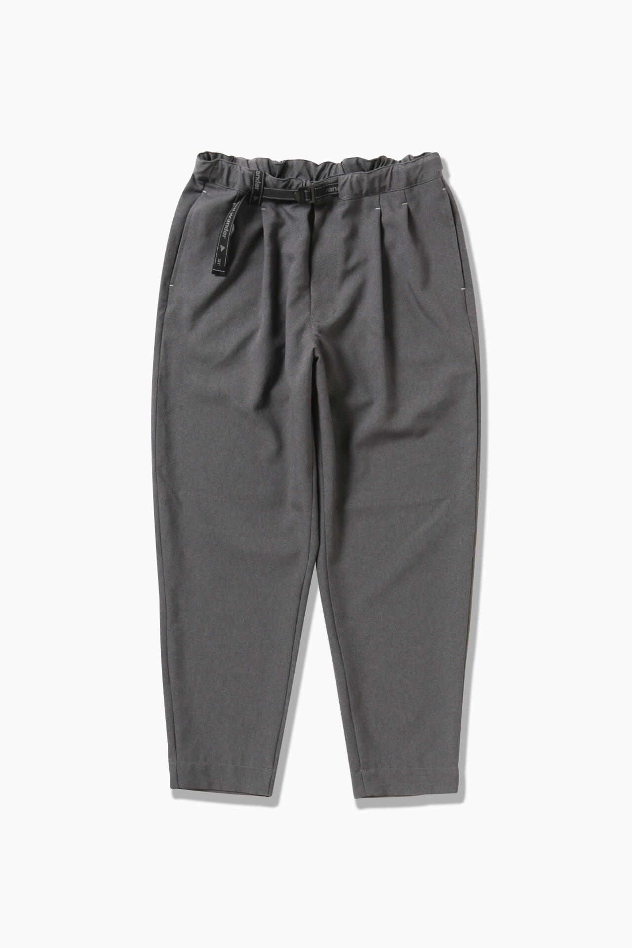 PE melange twill pants | bottoms | and wander ONLINE STORE