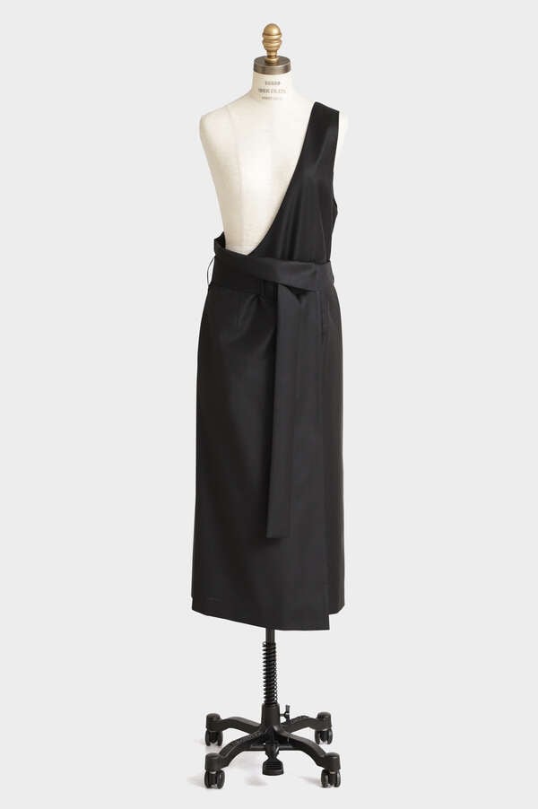 One-shoulder Wrap Skirt