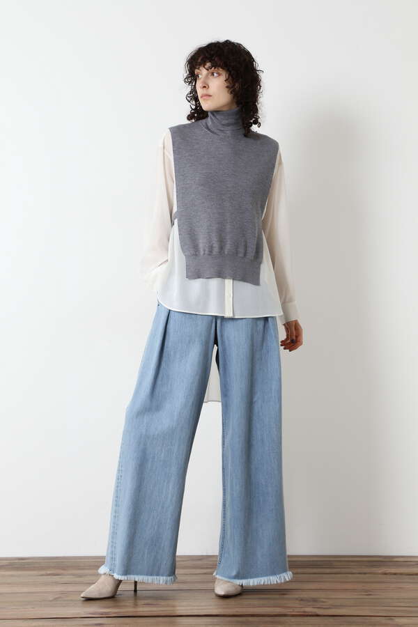 2020最新型 高品質 STUMBLY ☆High Waist Double Buckle Pants