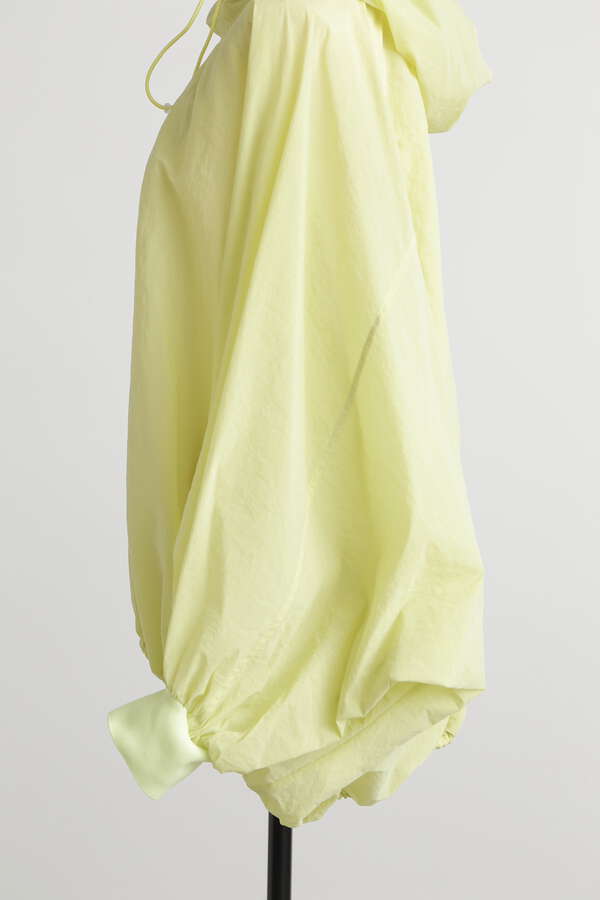 Big Silhouette Sheer Hoodie