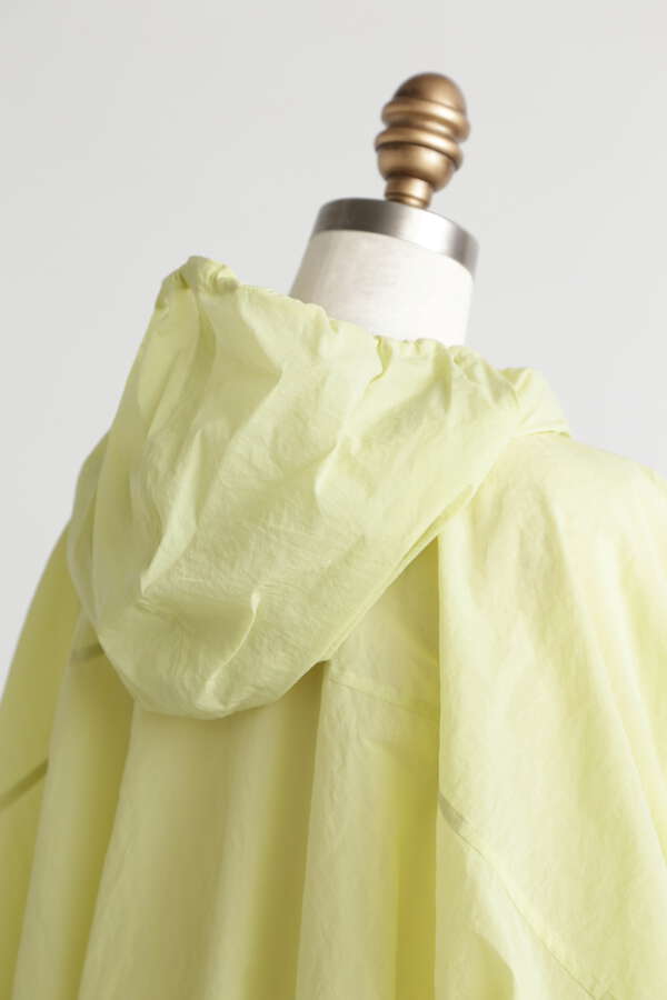 Big Silhouette Sheer Hoodie