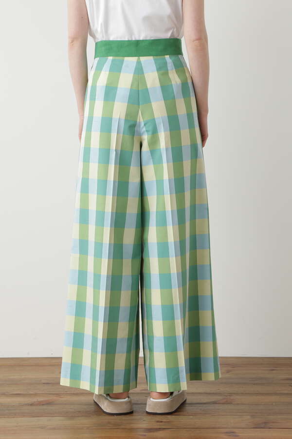 【先行予約 4月中旬-下旬入荷予定】Check Combination Pants