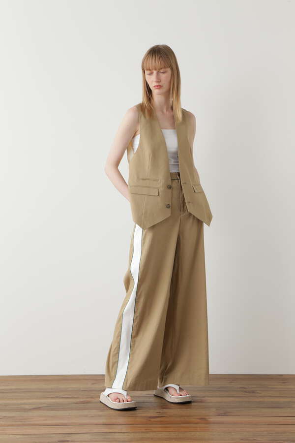 【先行予約 4月中旬-下旬入荷予定】Side Line Mesh Pants