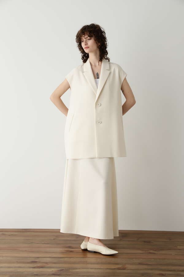 【TV着用】【STORY5月号掲載商品】Relaxy Sleeveless Jacket