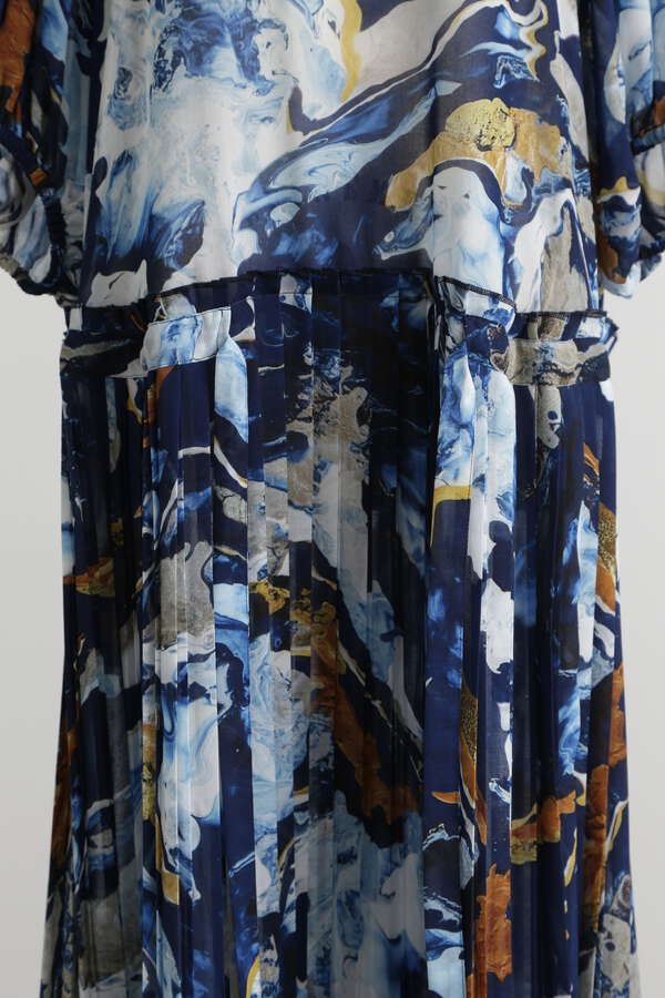 Ｐｒｉｎｔｅｄ　Ｐｌｅａｔｓ　Ｄｒｅｓｓ