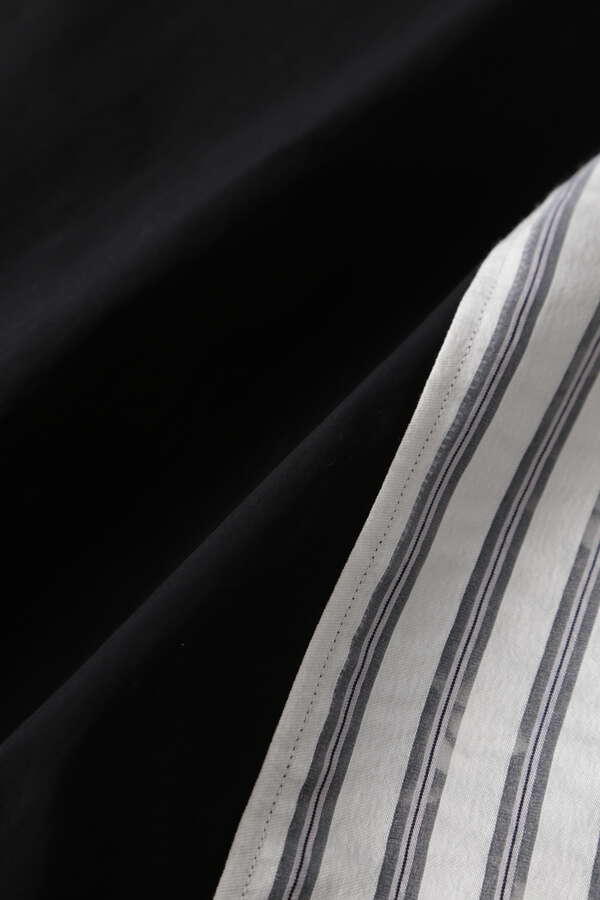 【先行予約 4月下旬-5月上旬入荷予定】Star Lace/Stripe Combi Dress