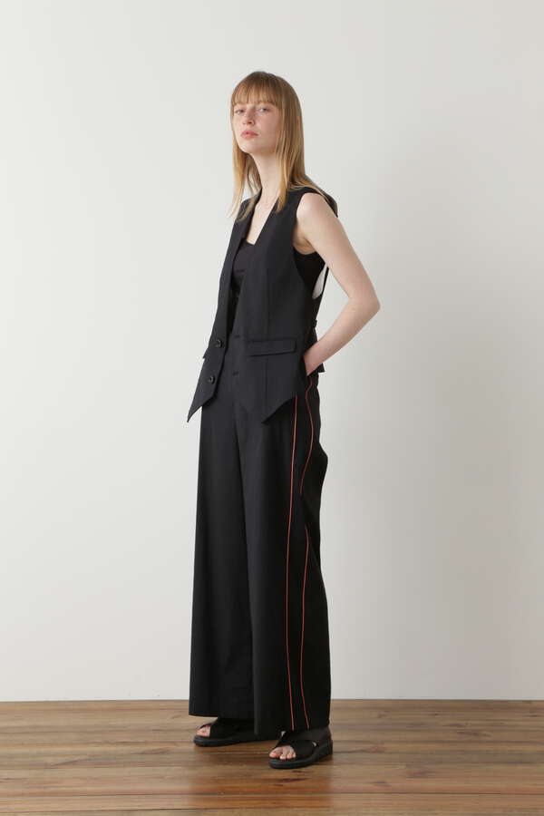 【先行予約 4月中旬-下旬入荷予定】Narrow Silhouette Gilet