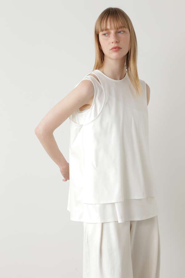【先行予約 4月下旬-5月上旬入荷予定】Sleeveless Cut Out Tank