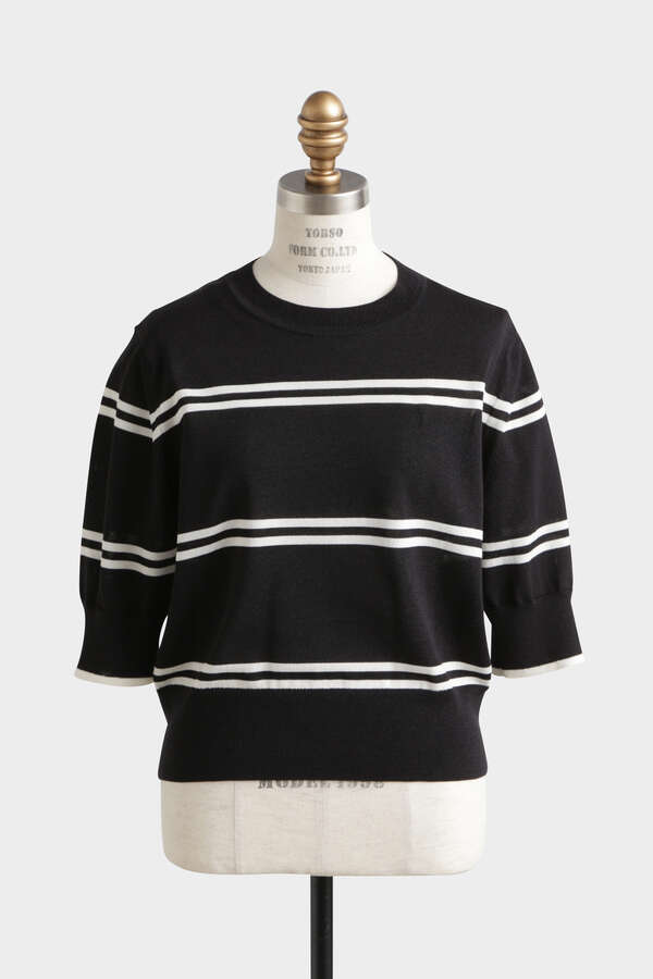 Fine Gauge Border Knit PO