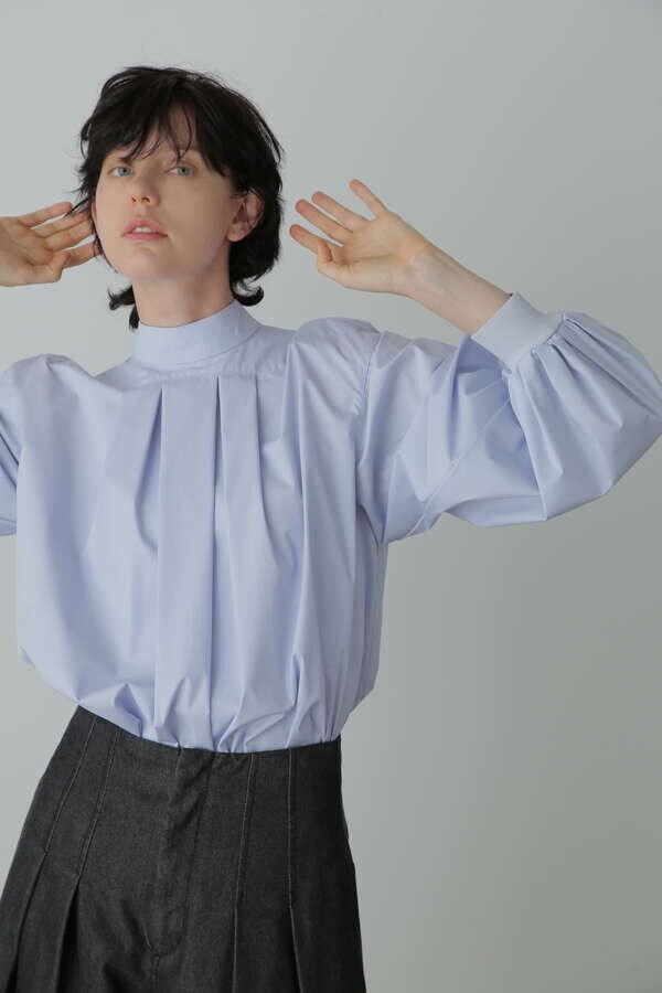 STUMBLY スタンブリー Sheer Organdy Blouse-