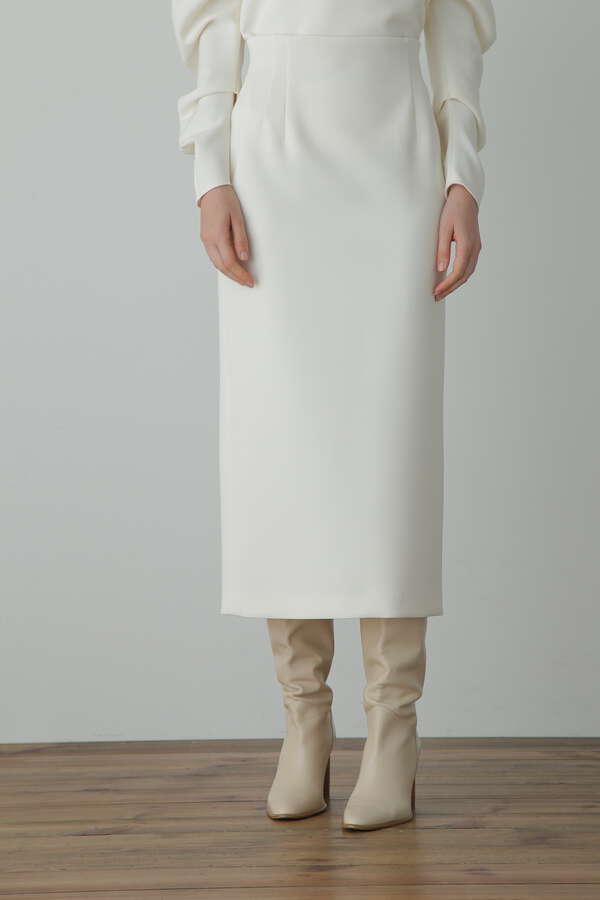 【BEYOND STYLES 大草直子さんセレクト商品】【TV着用】Highwaist I-Line Skirt