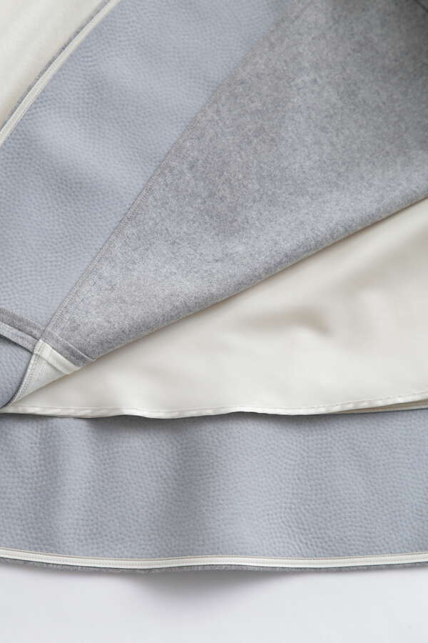 【先行予約 10月下旬-11月上旬入荷予定】Color Blocking Flare Skirt