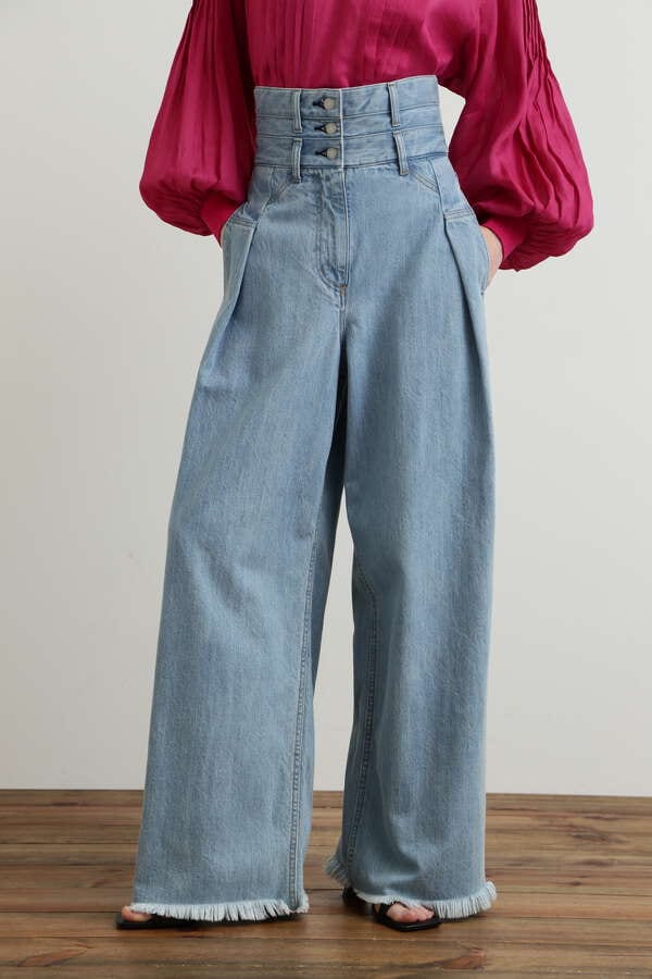 【TV着用】【STORY 7月号掲載商品】 Highwaist Wide Denim