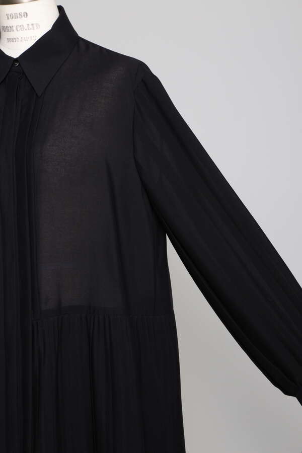 Pleated Combination Dress