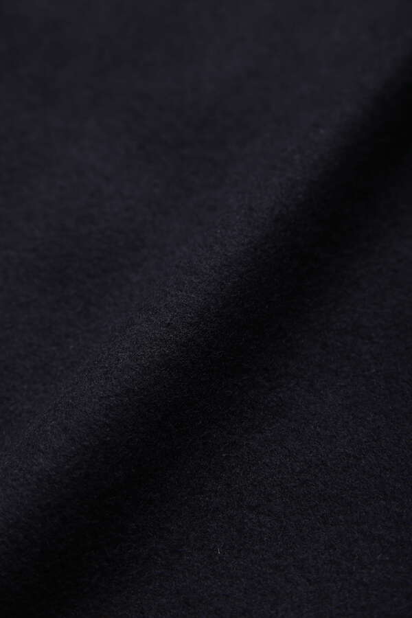 Quilted Melton Combination Coat