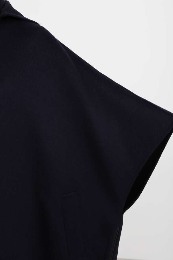 Big Silhouette Hooded Poncho