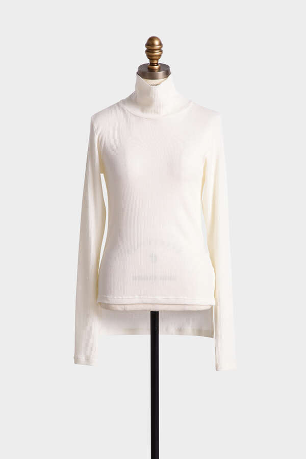 【TV着用】【GLOW 12月号掲載商品】Wool Jersey Turtleneck