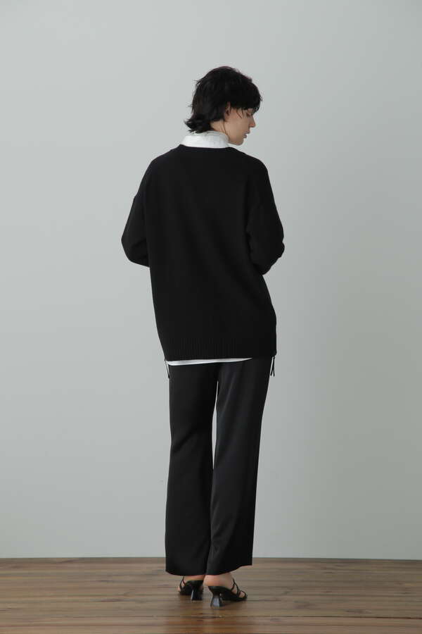 Wool Painted Metal Button Cardigan