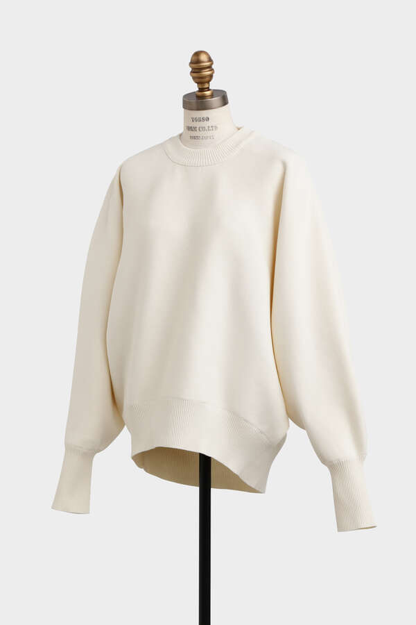 【先行予約 10月中旬-下旬入荷予定】Tuck Sleeve Knit