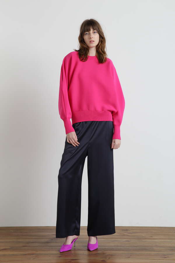 【先行予約 10月中旬-下旬入荷予定】Tuck Sleeve Knit