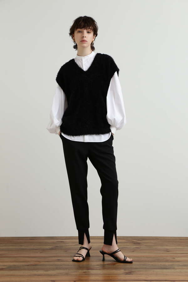 Fur Touch Knit Vest