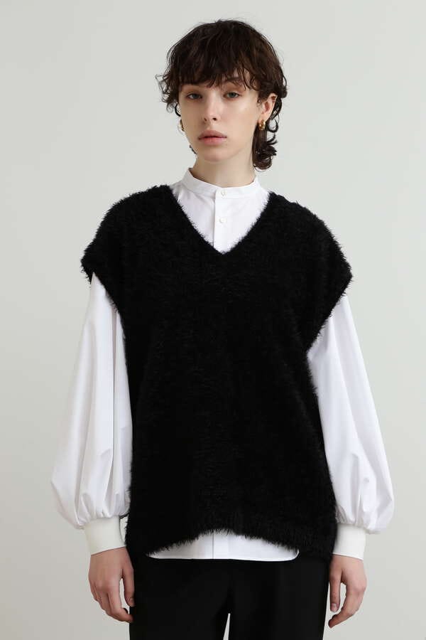 Fur Knit Vest | www.fleettracktz.com
