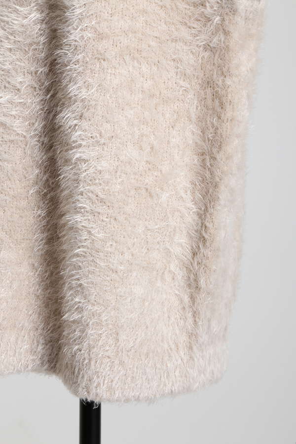 Fur Touch Knit Vest