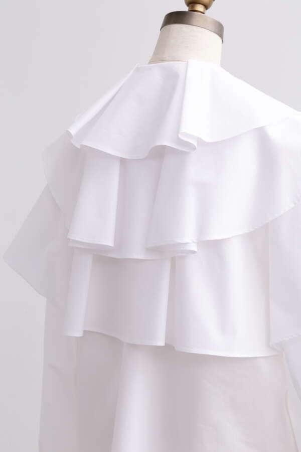 【TV着用】【STORY 4月号掲載商品】Ruffle Layered Blouse