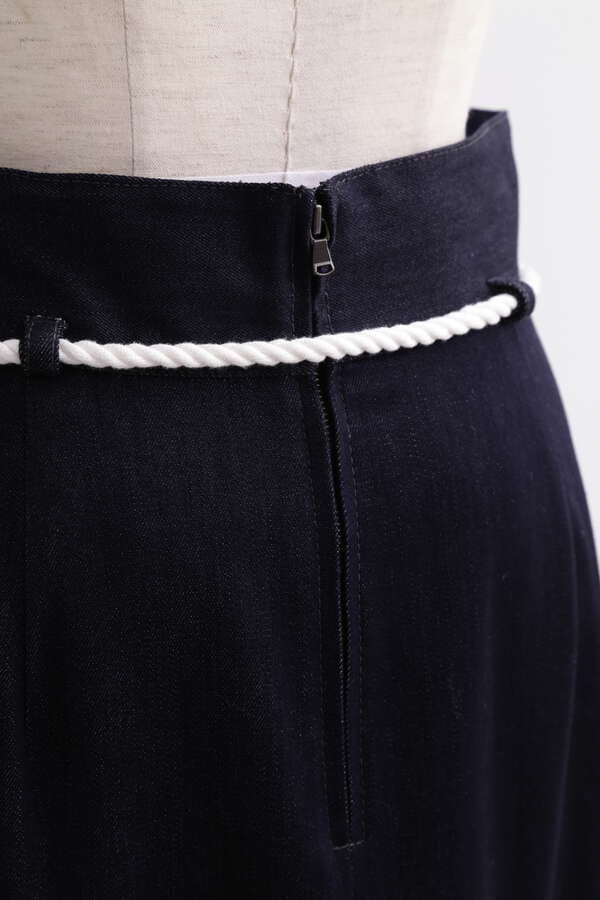 【TV着用】 Cotton/Silk Peplum Skirt