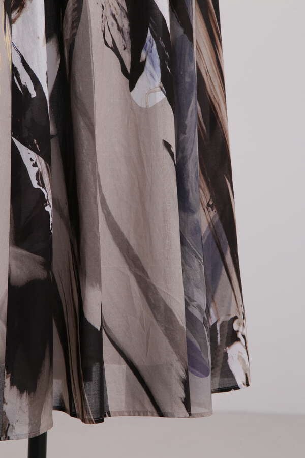 【TV着用】Art Zebra Print Skirt
