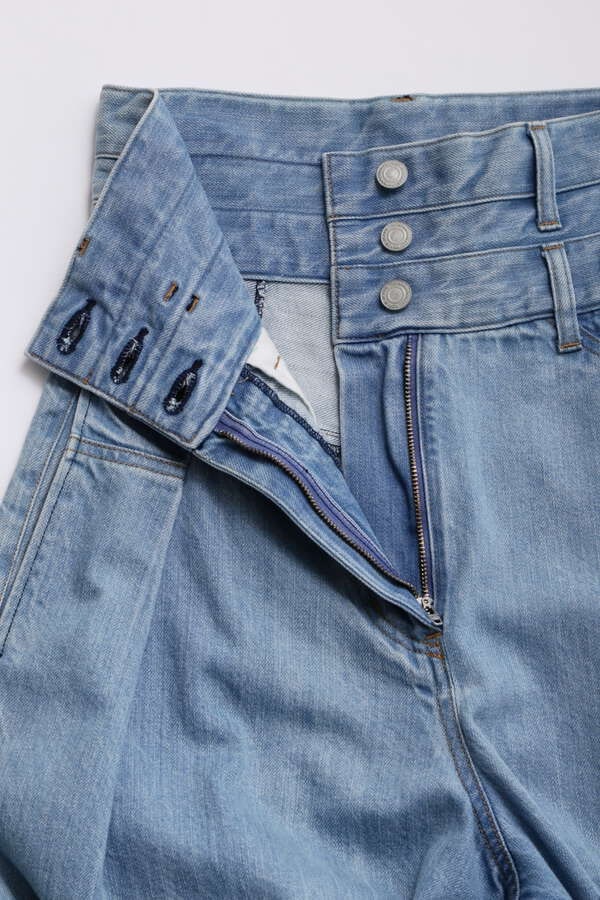 High Waist Wide Denim