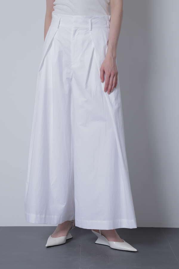 【TV着用】【GISELe　素敵なあの人  8月号掲載商品】Cross Tuck Wide Pants