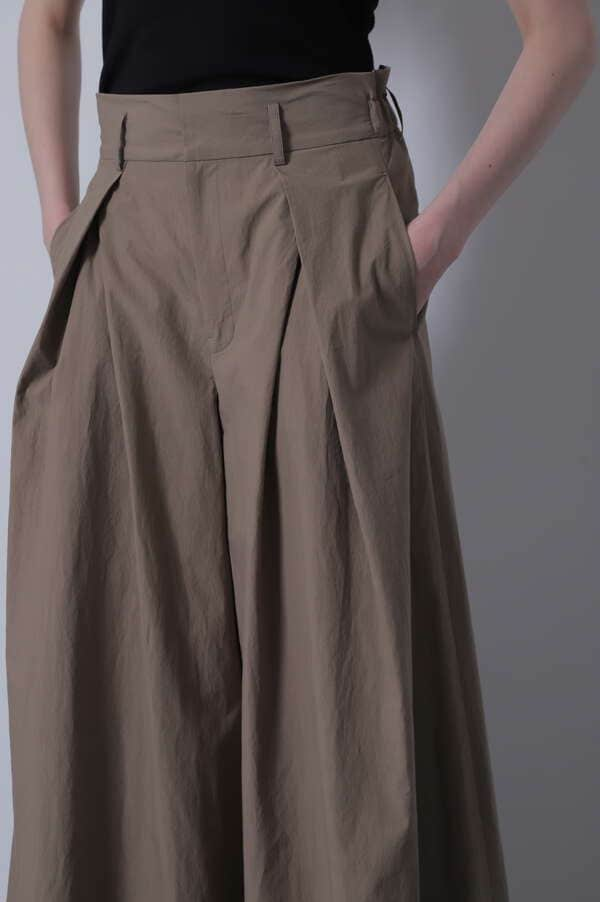 【TV着用】【GISELe　素敵なあの人  8月号掲載商品】Cross Tuck Wide Pants