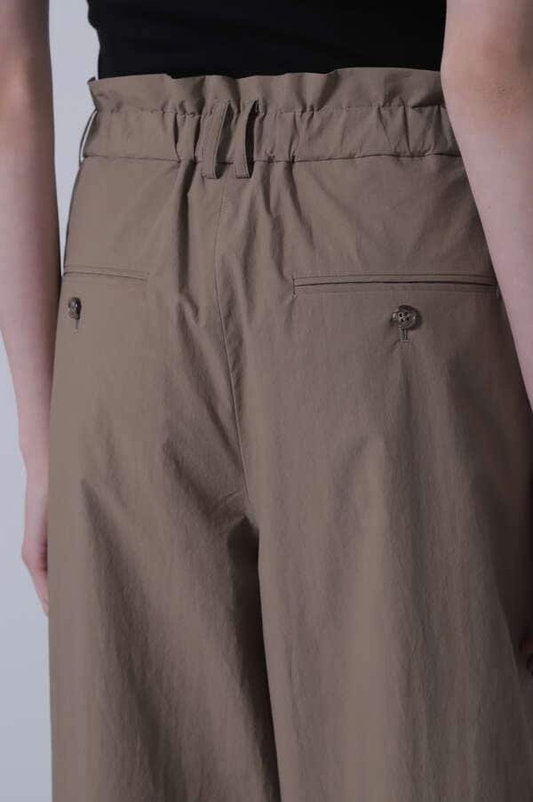 【TV着用】【GISELe　素敵なあの人  8月号掲載商品】Cross Tuck Wide Pants