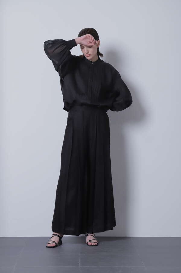 【TV着用】Tuck Pleated Wide Pants