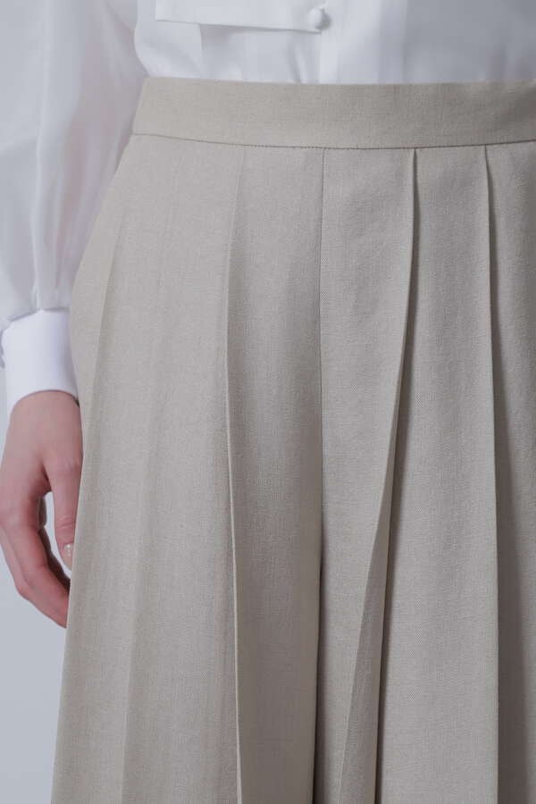 【TV着用】Tuck Pleated Wide Pants