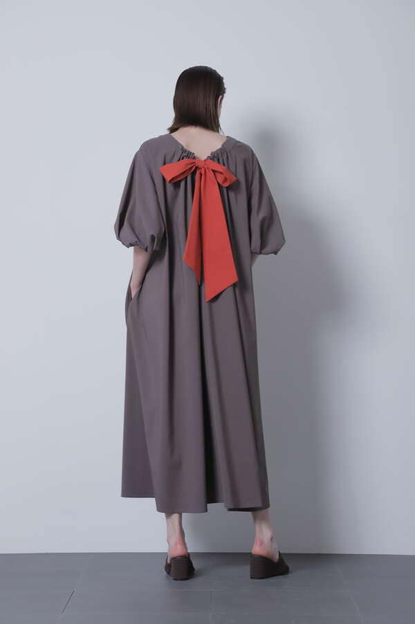 New Back Ribbon Dress | すべて | hLM オンラインストア