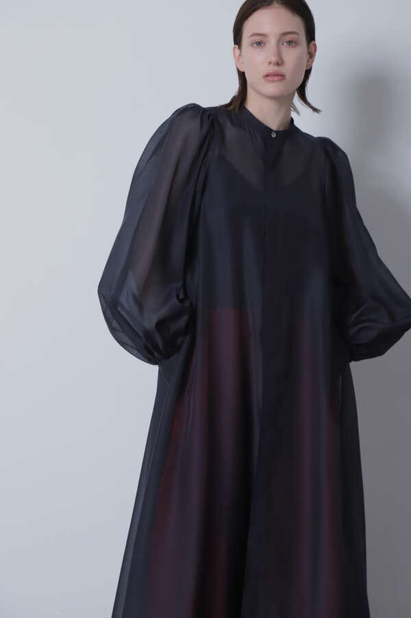 【STORY 7月号掲載商品】New Volume Sleeve Long Shirt Dress