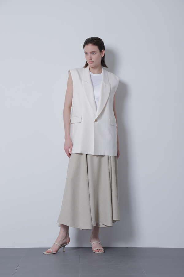 【TV着用】【Oggi  8月号掲載商品】New Sleeveless Jacket