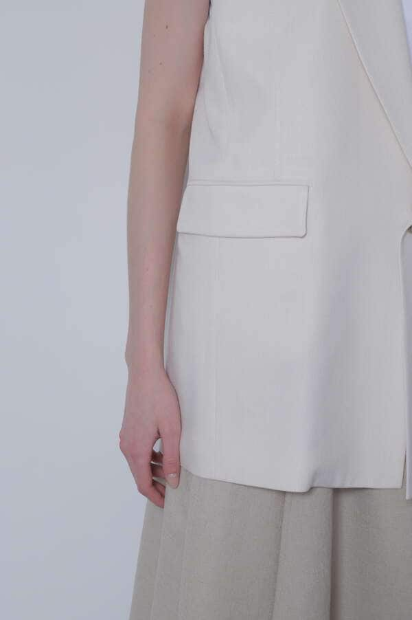 【TV着用】【Oggi  8月号掲載商品】New Sleeveless Jacket