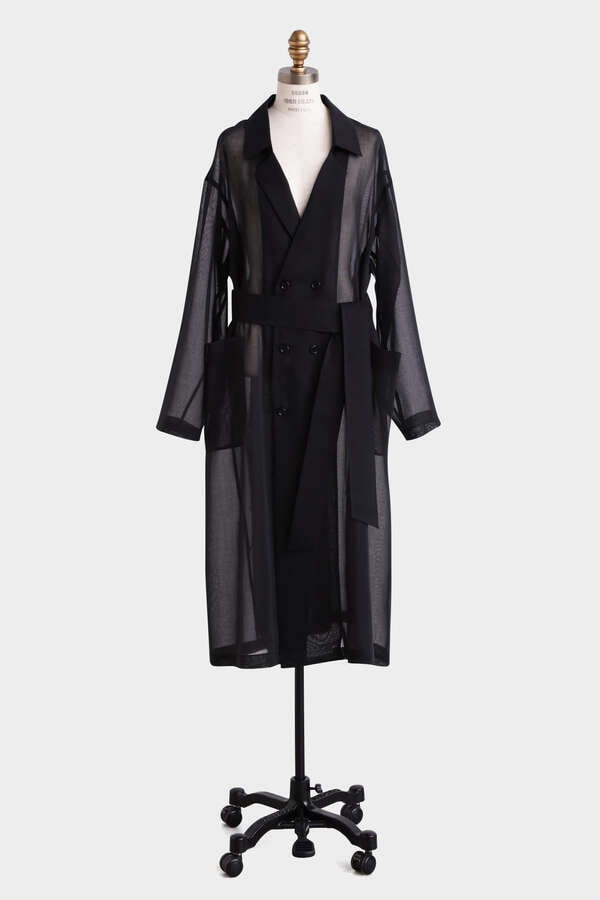 【Giselle 4月号掲載商品】Sheer Relaxy Trench Coat