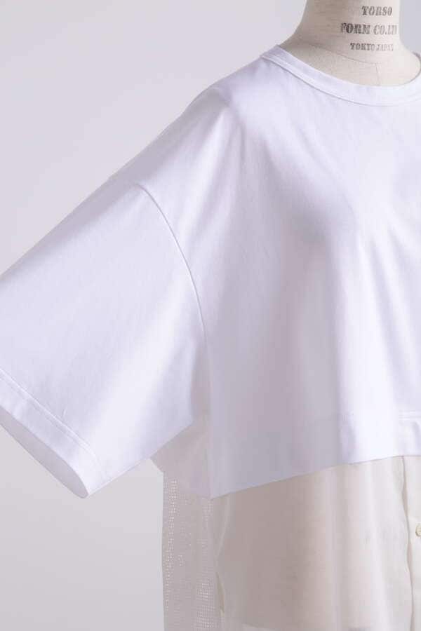 Mix Fabric Combination T-shirts